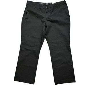 NEW St. John's Bay Black Pants 24W